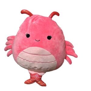Squishmallow Simone the Shrimp Plush Toy‎ Large Stuffed Animal Approx 16 Inch
